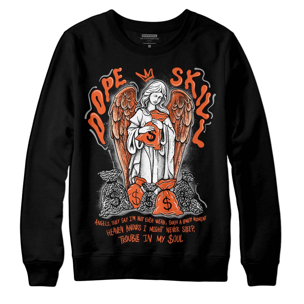 Georgia Peach 3s DopeSkill Sweatshirt Angels Graphic