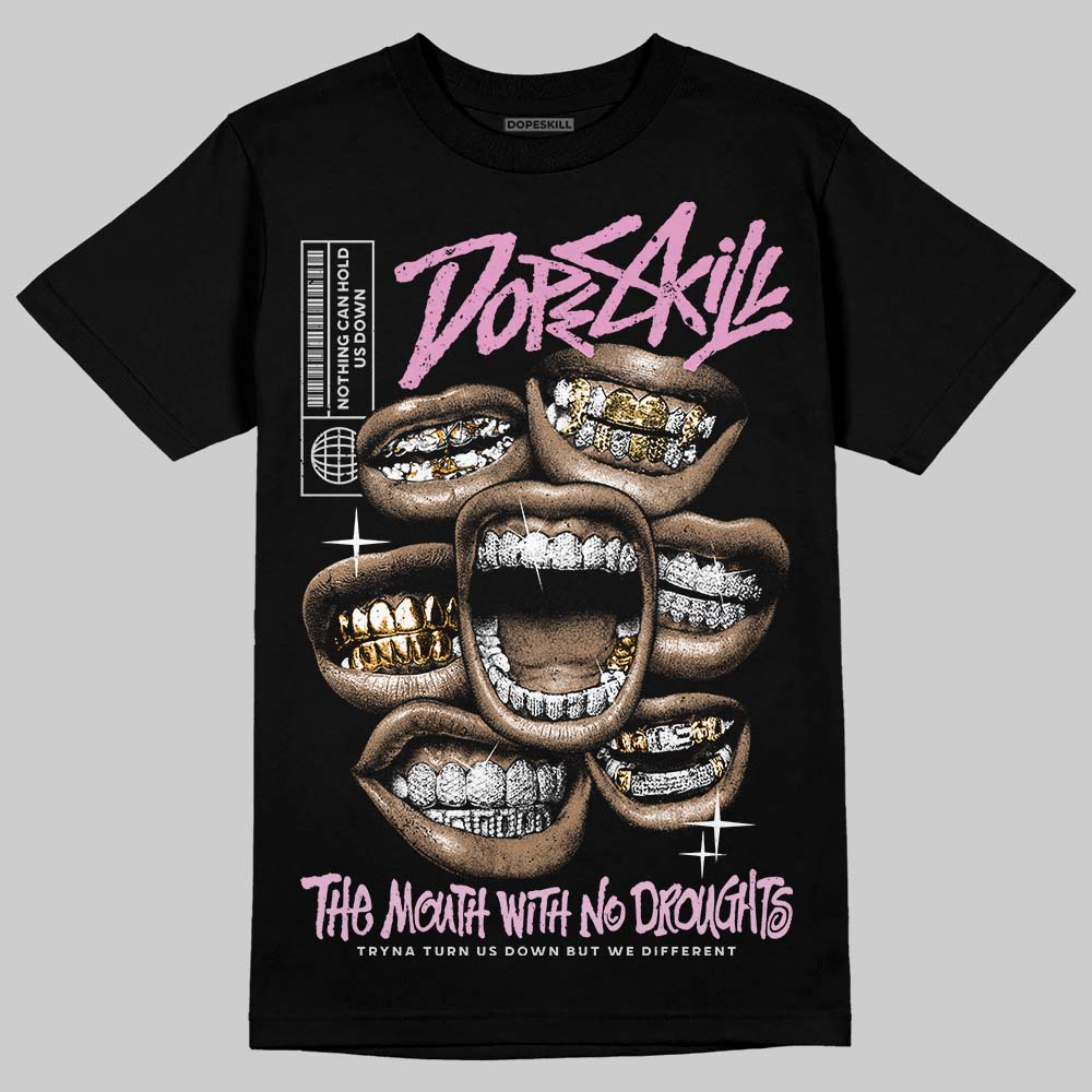 Orchid 4s DopeSkill T-Shirt The Mouth With No Droughts Graphic