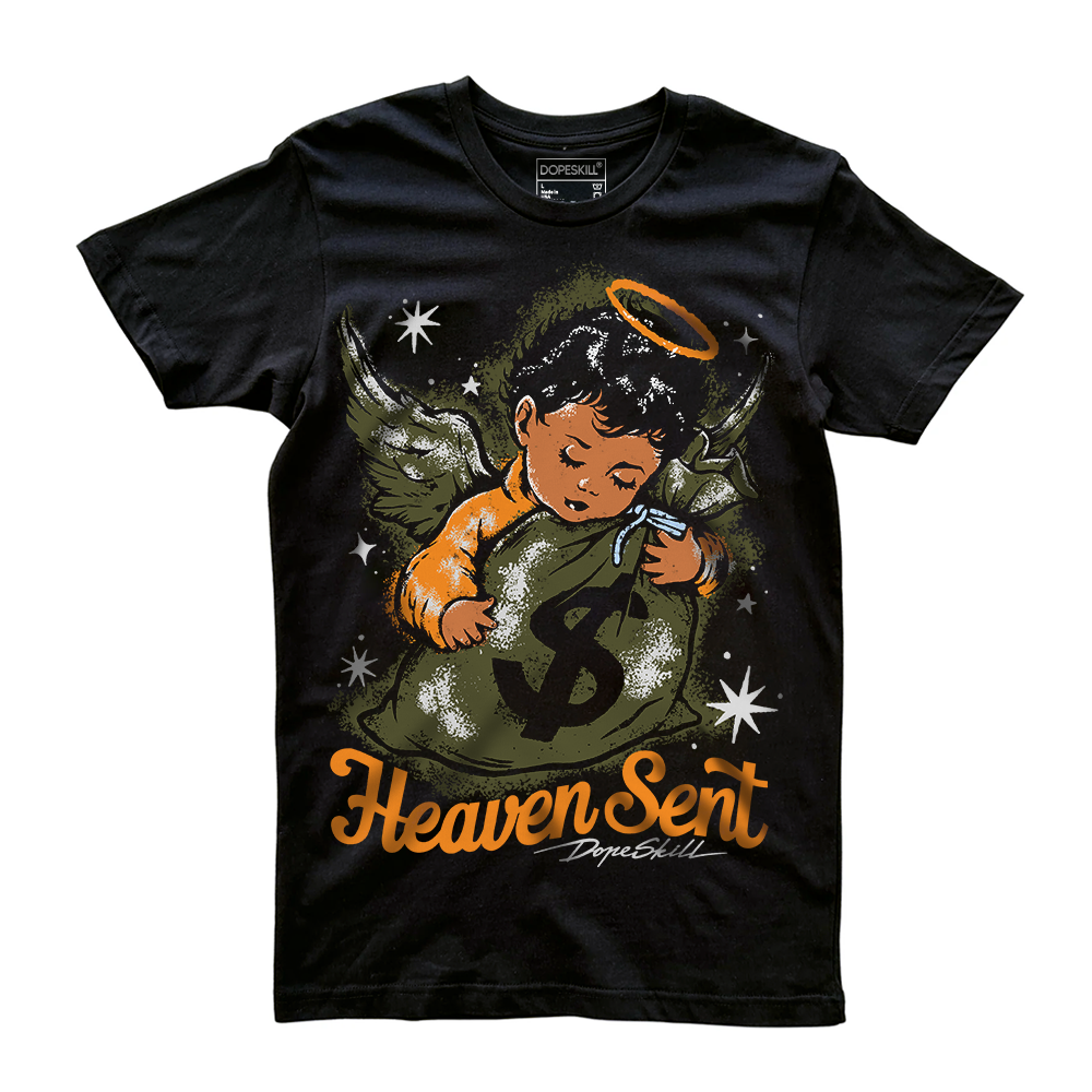Olive 5s DopeSkill T-Shirt Heaven Sent Graphic