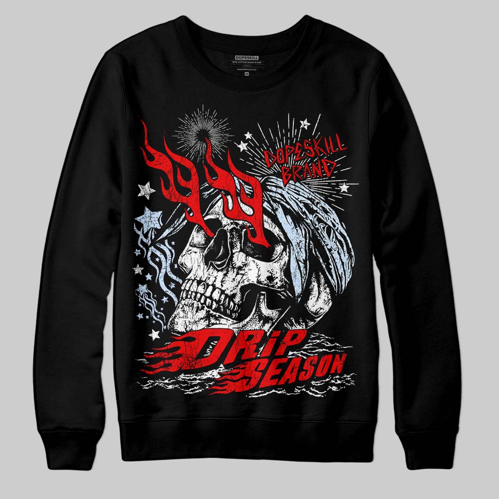 Cherry 11s DopeSkill Sweatshirt Drip Season Graphic