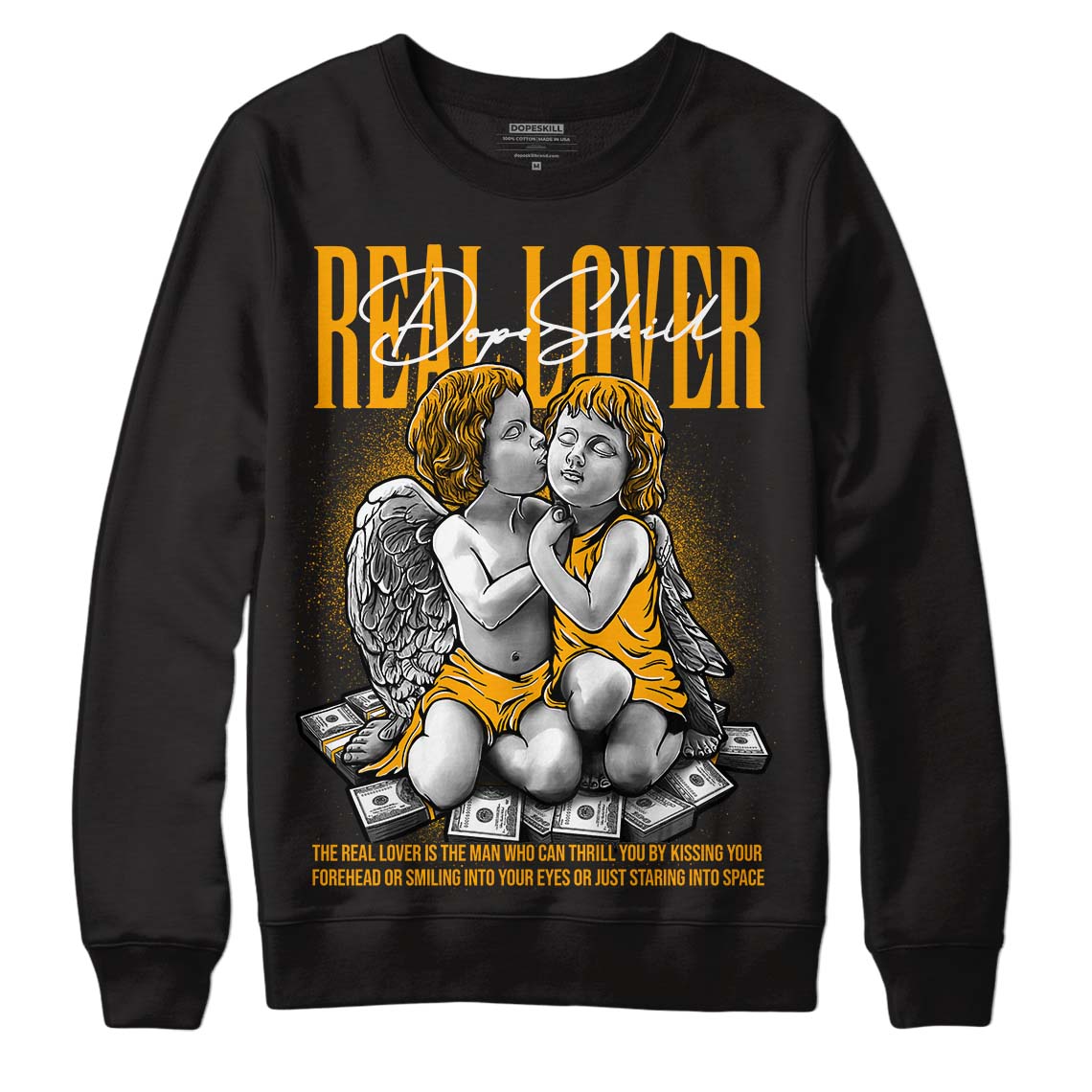 Black Taxi 12s DopeSkill Sweatshirt Real Lover Graphic