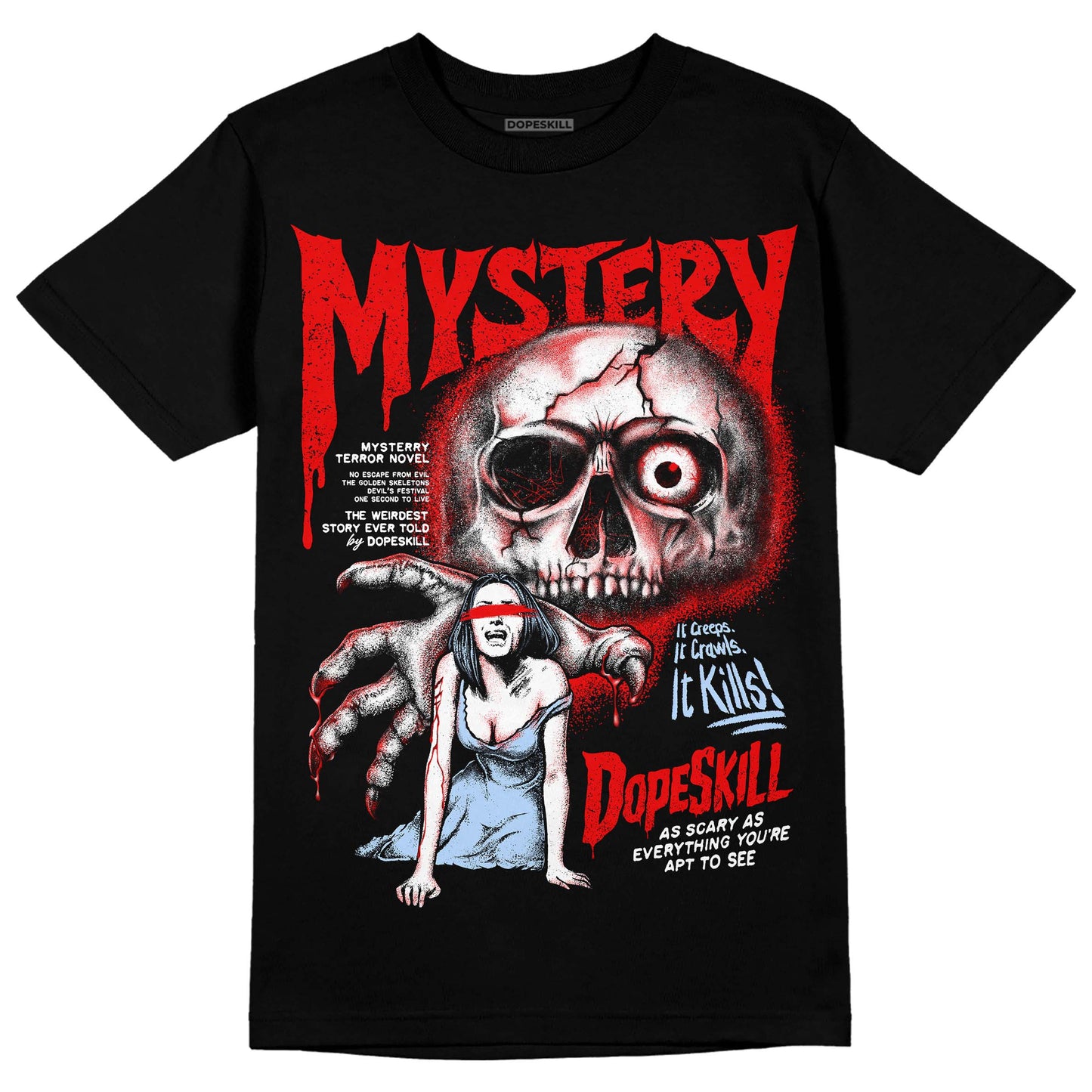 Cherry 11s DopeSkill T-Shirt Mystery Ghostly Grasp Graphic