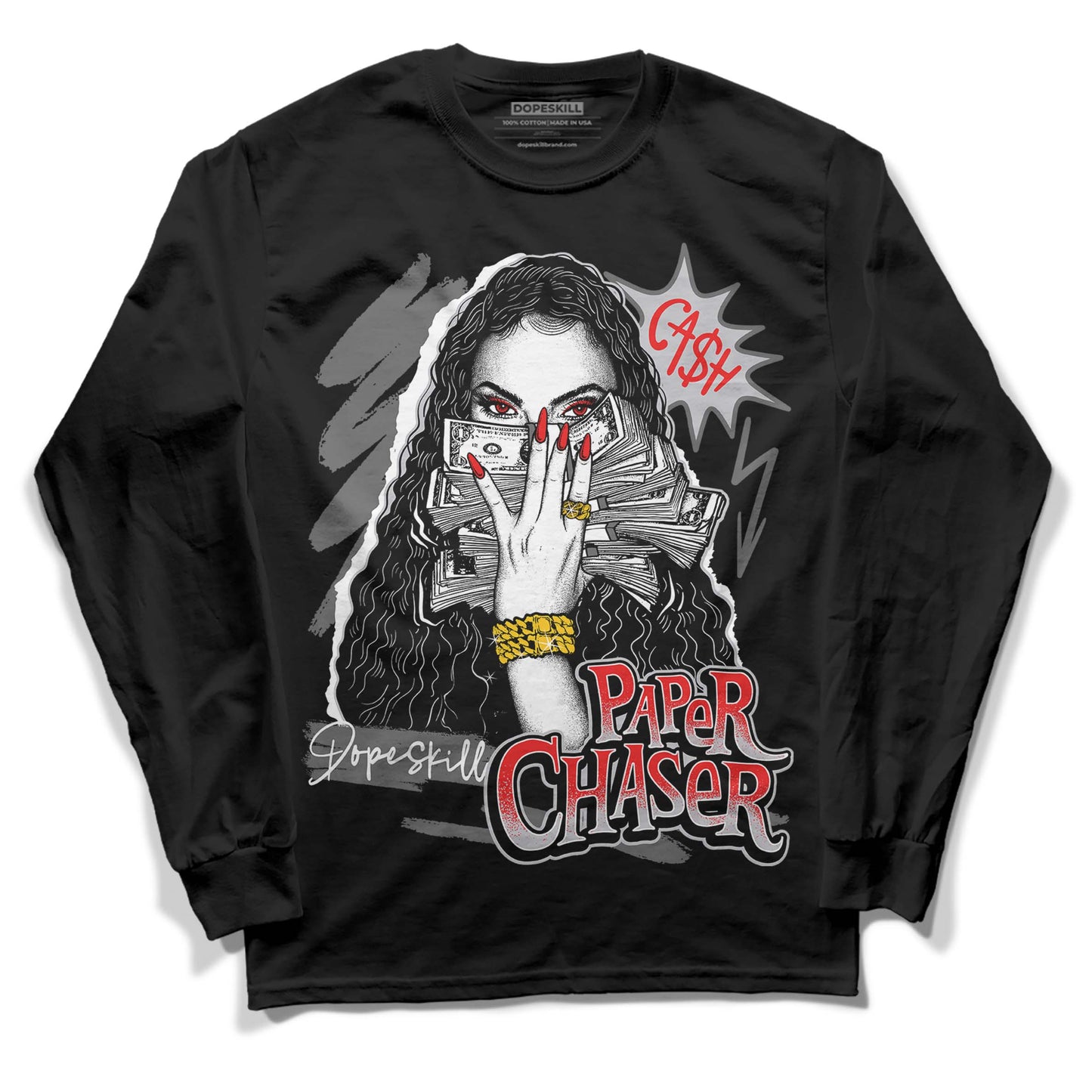 Grey Collection DopeSkill Long Sleeve T-Shirt NPC Graphic