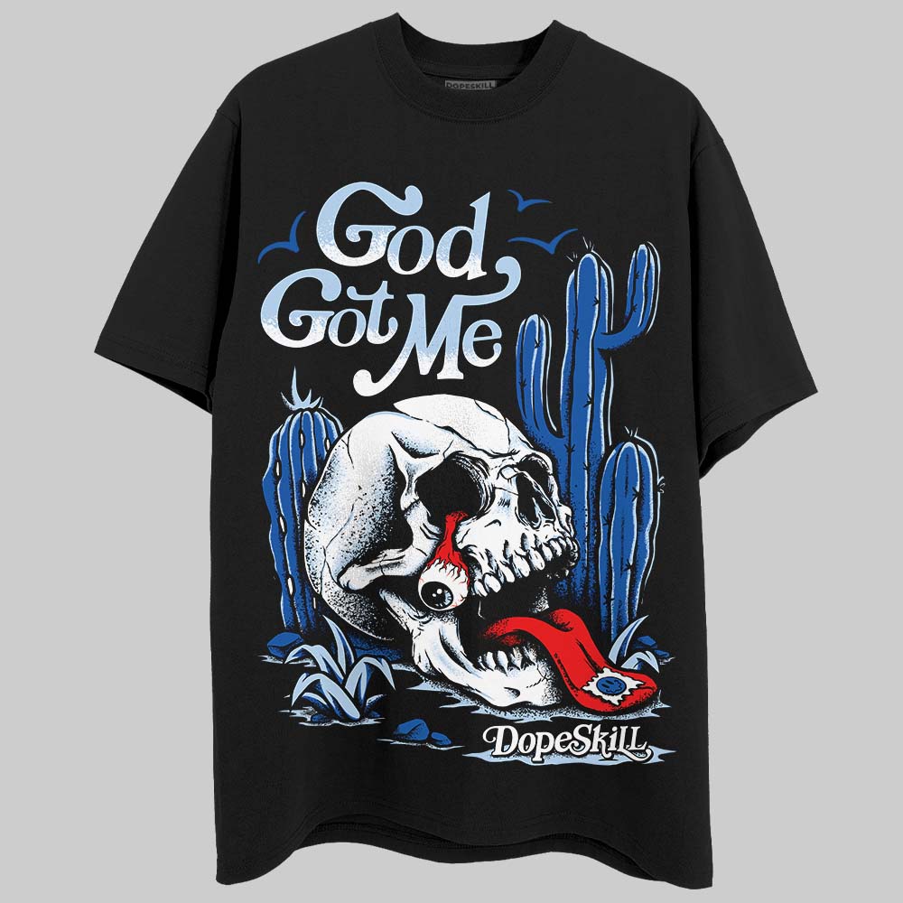 Space Jam 11s DopeSkill T-Shirt God Got Me Graphic