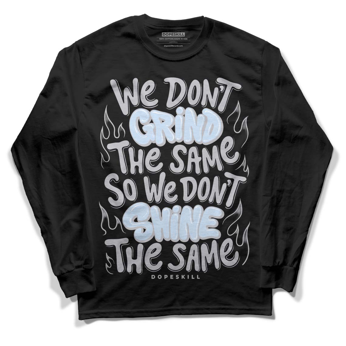 Cement Grey 11s DopeSkill Long Sleeve T-Shirt Grind Shine Graphic