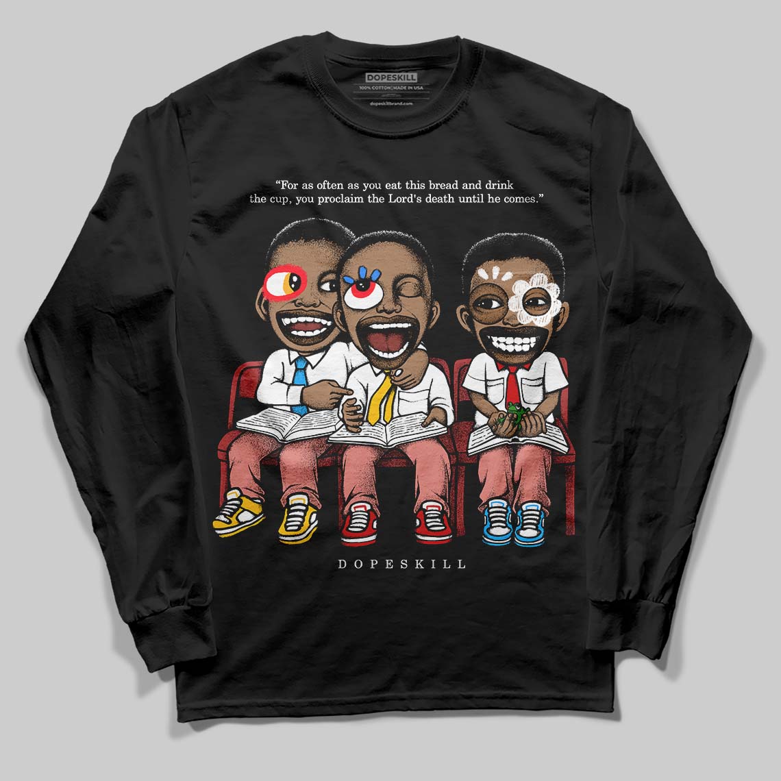 Dune Red 13s DopeSkill Long Sleeve T-Shirt First Sunday Graphic