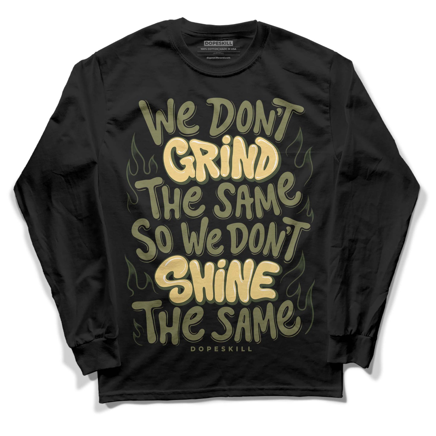 Craft Olive 4s DopeSkill Long Sleeve T-Shirt Grind Shine Graphic