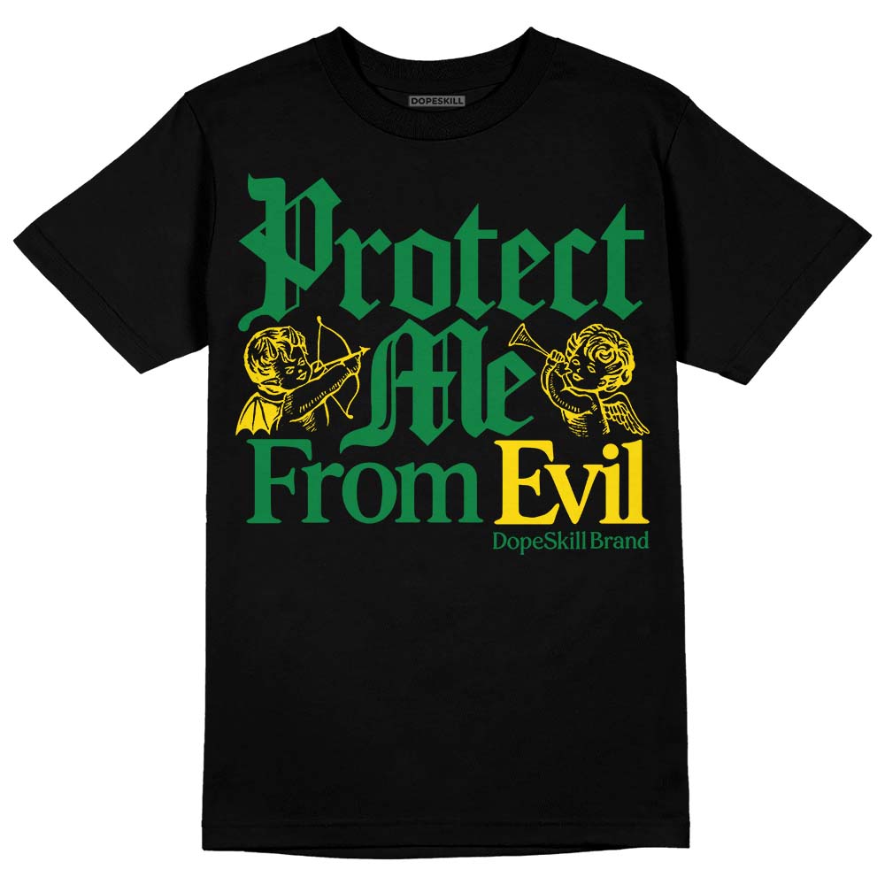 Dunk Reverse Brazil DopeSkill T-Shirt Protect Me From Evil Graphic