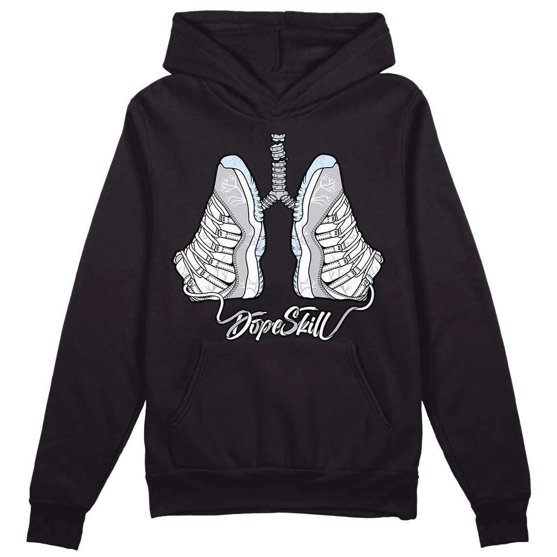 Cement Grey 11s DopeSkill Hoodie Sweatshirt Breathe Graphic
