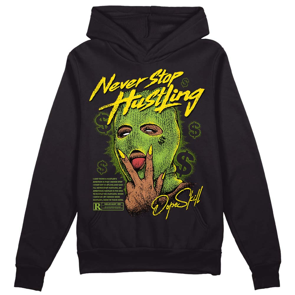 Dunk 'Chlorophyll' DopeSkill Hoodie Sweatshirt Never Stop Hustling Graphic