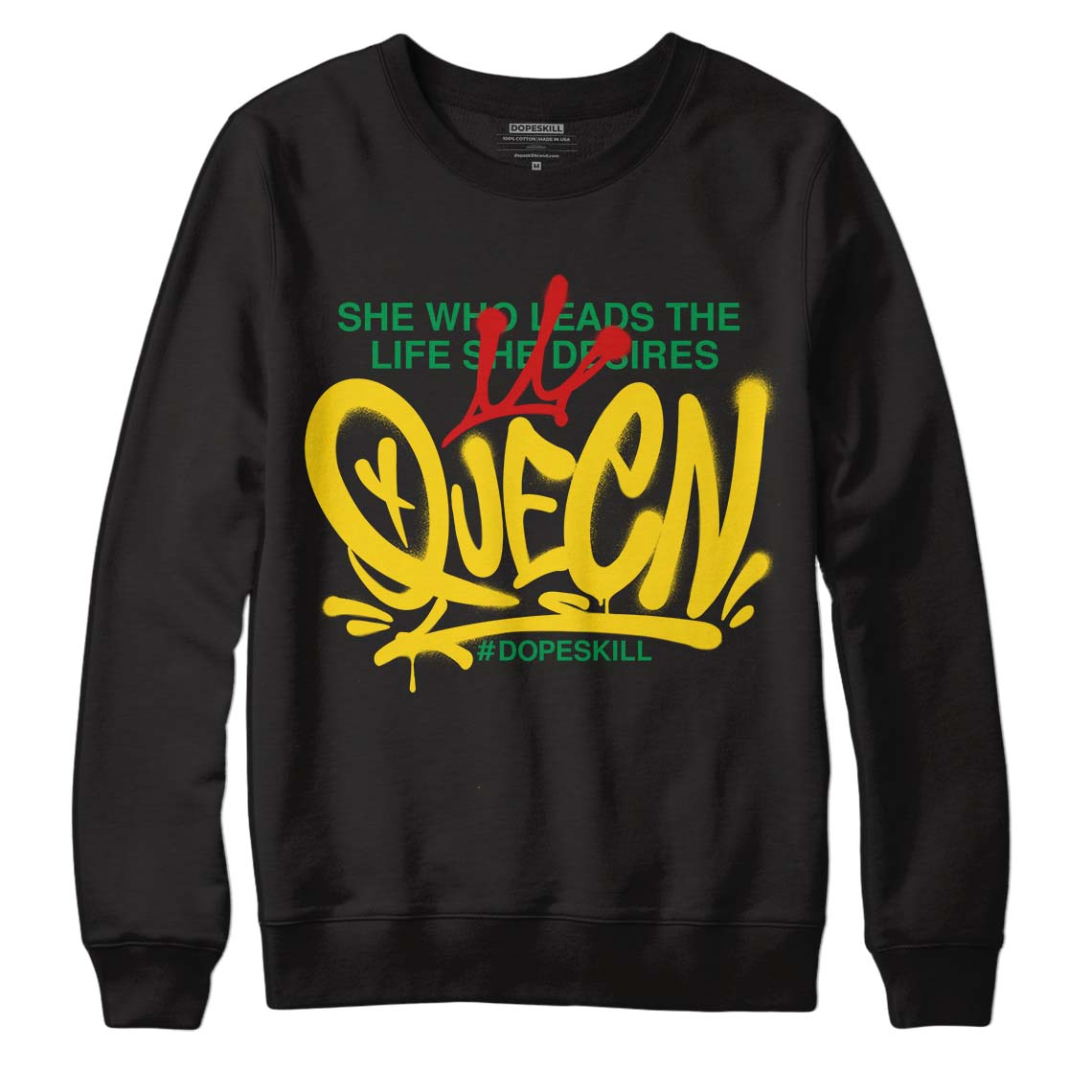 Black History Collection DopeSkill Sweatshirt Queen Graphic
