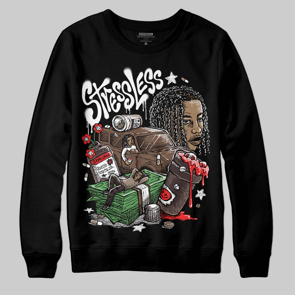 Baroque Brown 12s DopeSkill Sweatshirt Stressless Graphic