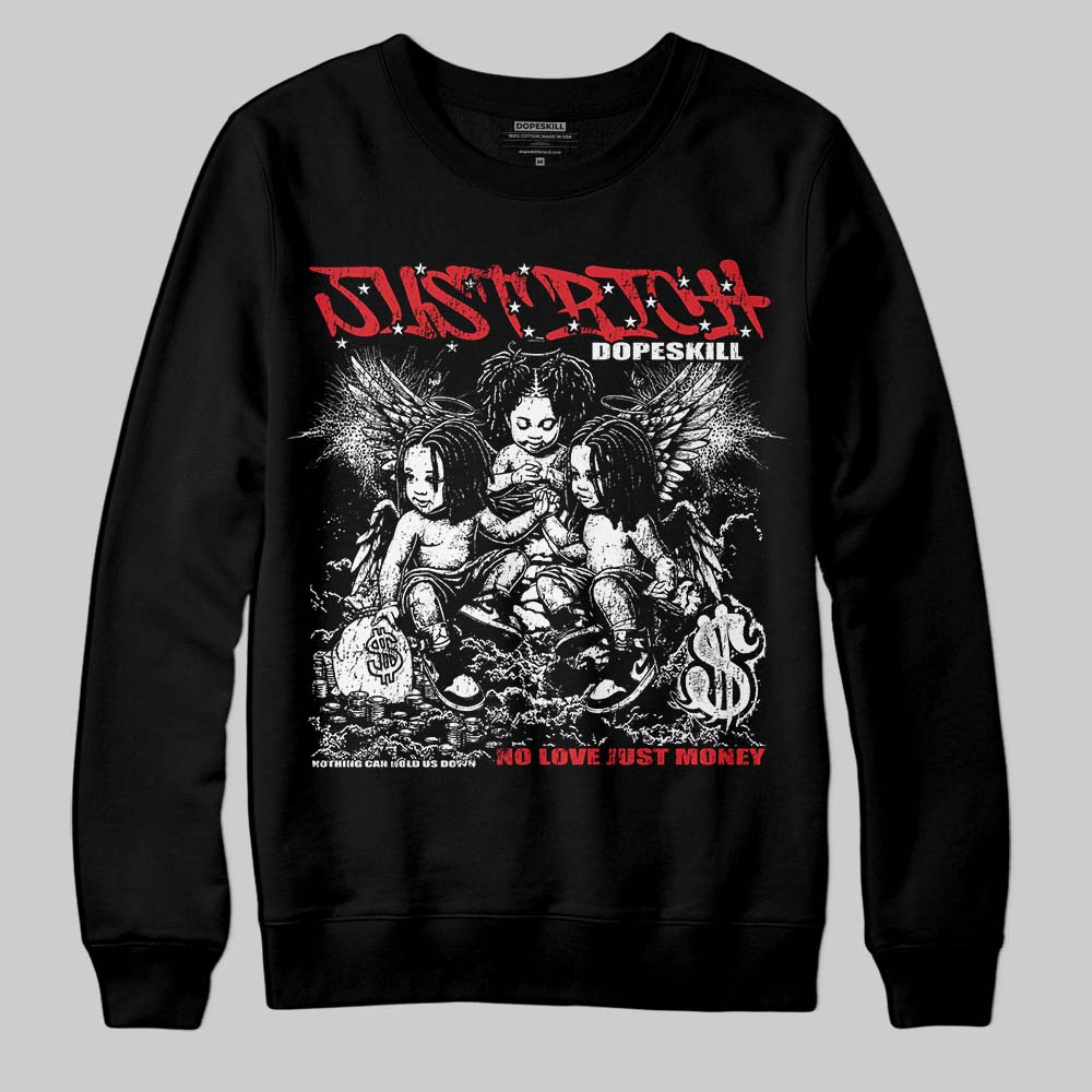 Black and White Collection DopeSkill Sweatshirt Just Rich Graphic