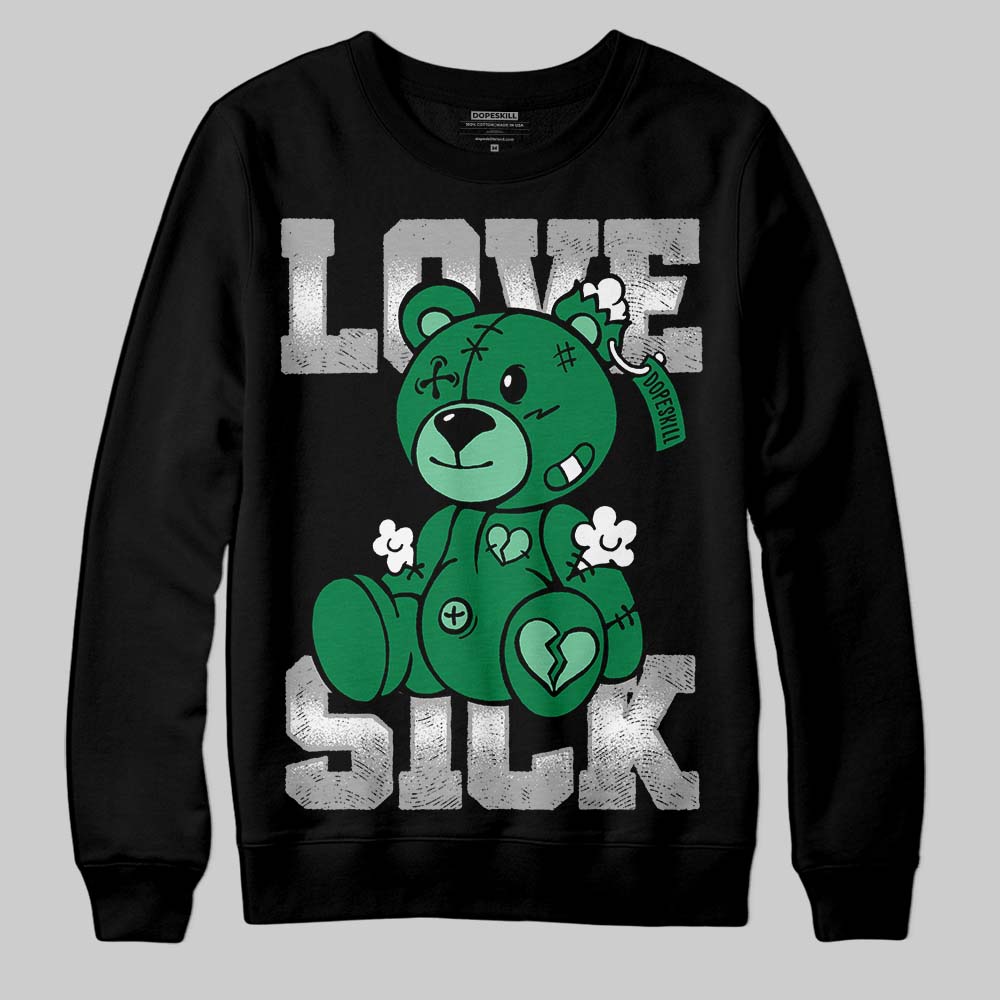 Green Collection DopeSkill Sweatshirt Love Sick Graphic