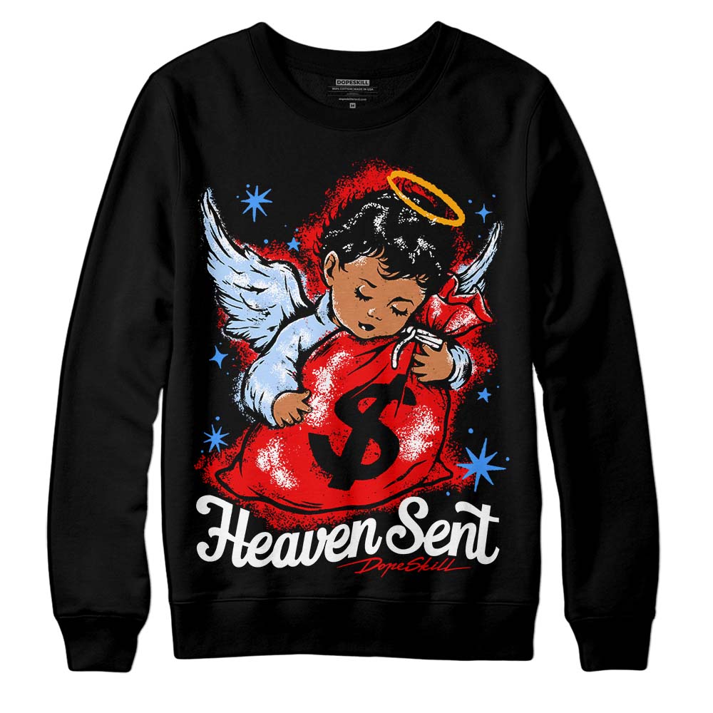 Cherry 11s DopeSkill Sweatshirt Heaven Sent Graphic
