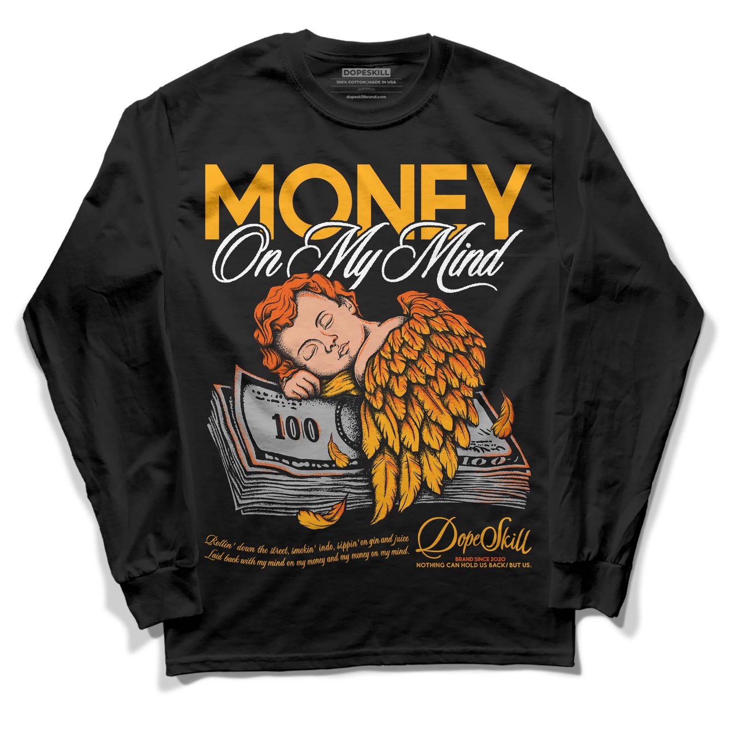 Black Taxi 12s DopeSkill Long Sleeve T-Shirt MOMM Graphic
