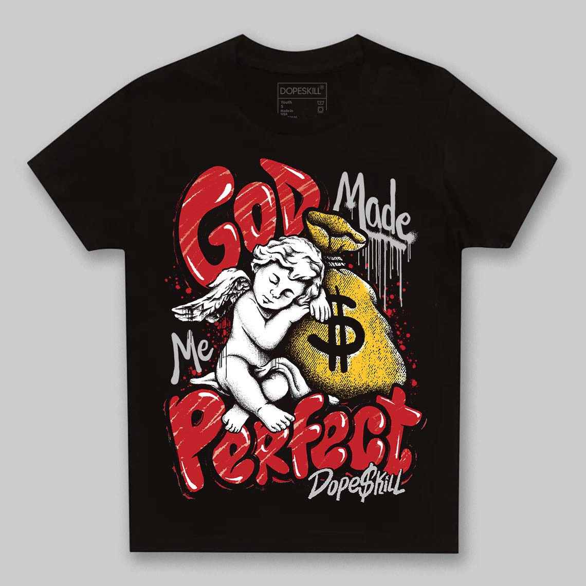 Ferrari 14s DopeSkill Toddler Kids T-shirt God Made Me Perfect Graphic