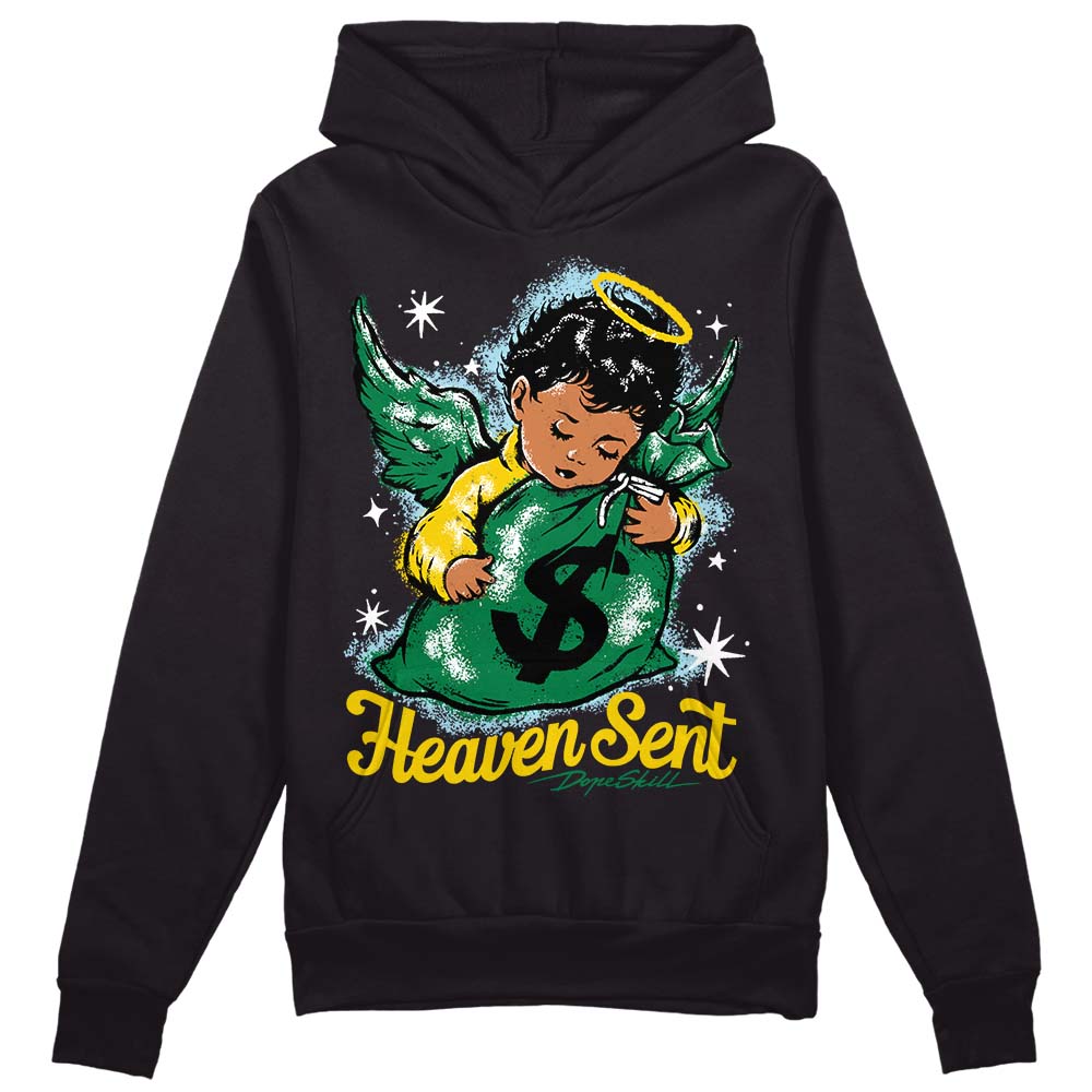 Lucky Green 5s DopeSkill Hoodie Sweatshirt Heaven Sent Graphic
