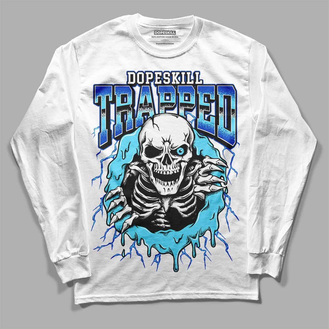 SB Dunk Argon DopeSkill Long Sleeve T-Shirt Trapped Halloween Graphic