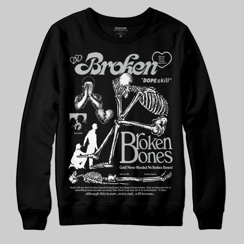 Fear 4s DopeSkill Sweatshirt Broken Bones Graphic