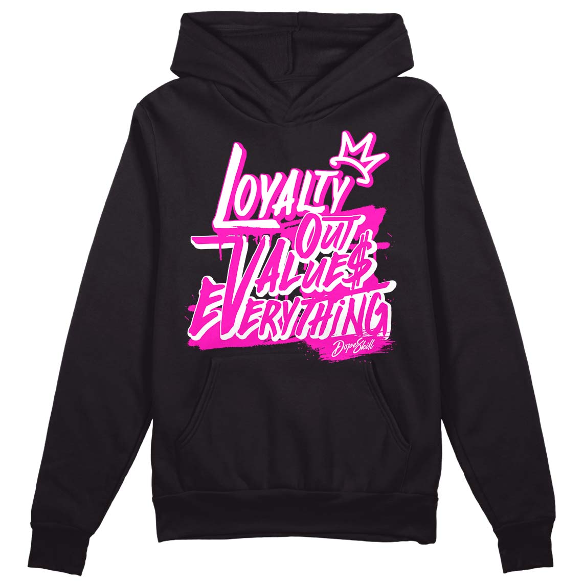 Dunk Low Active Fuchsia DopeSkill Hoodie Sweatshirt LOVE Graphic