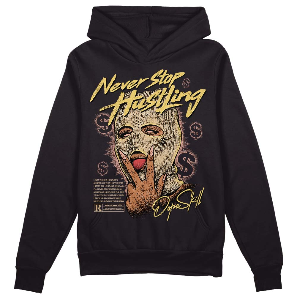 TAN Collection DopeSkill Hoodie Sweatshirt Never Stop Hustling Graphic