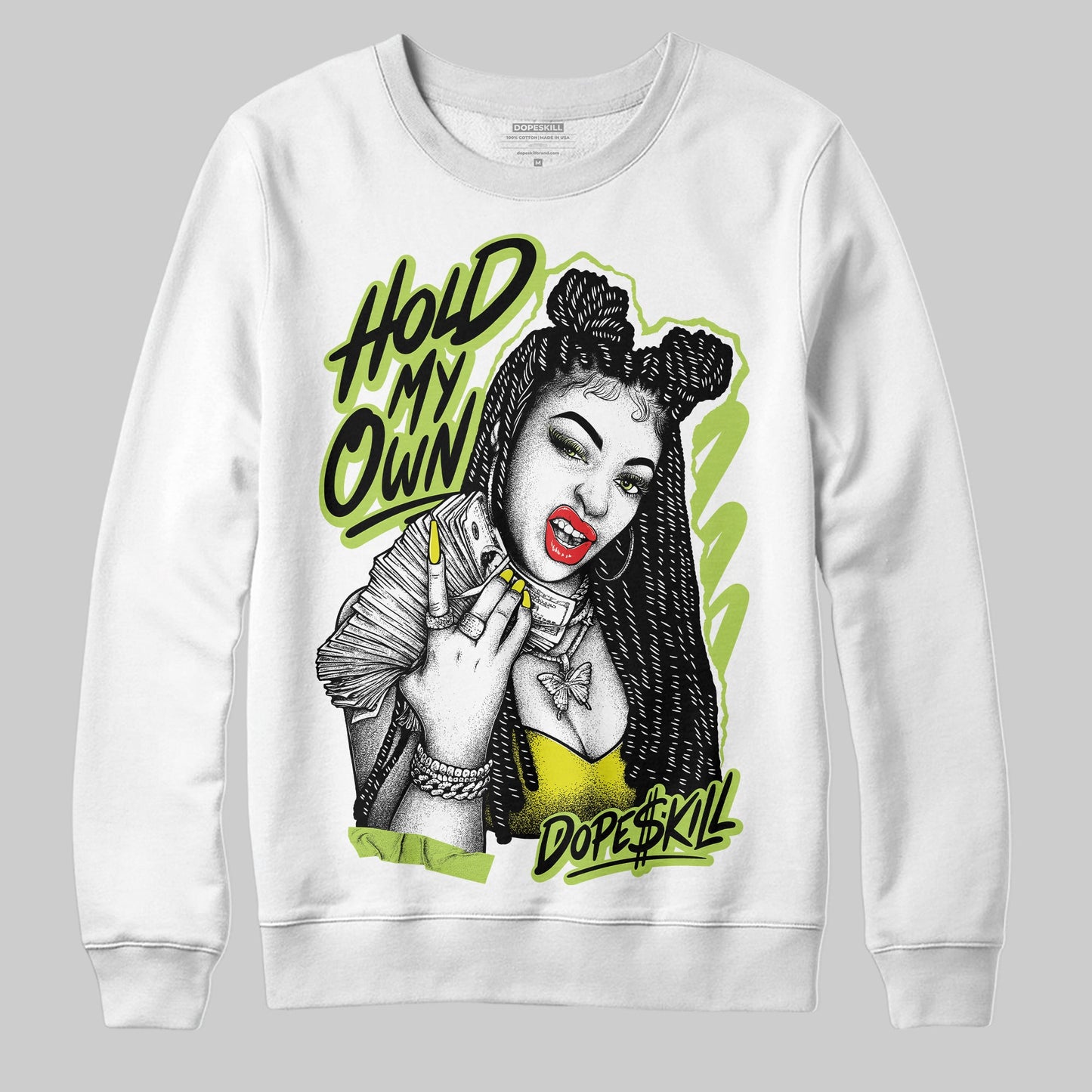 Bright Cactus 13s DopeSkill Sweatshirt New H.M.O Graphic