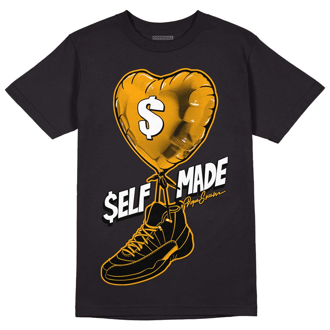 Black Taxi 12s DopeSkill T-Shirt Self Made Graphic