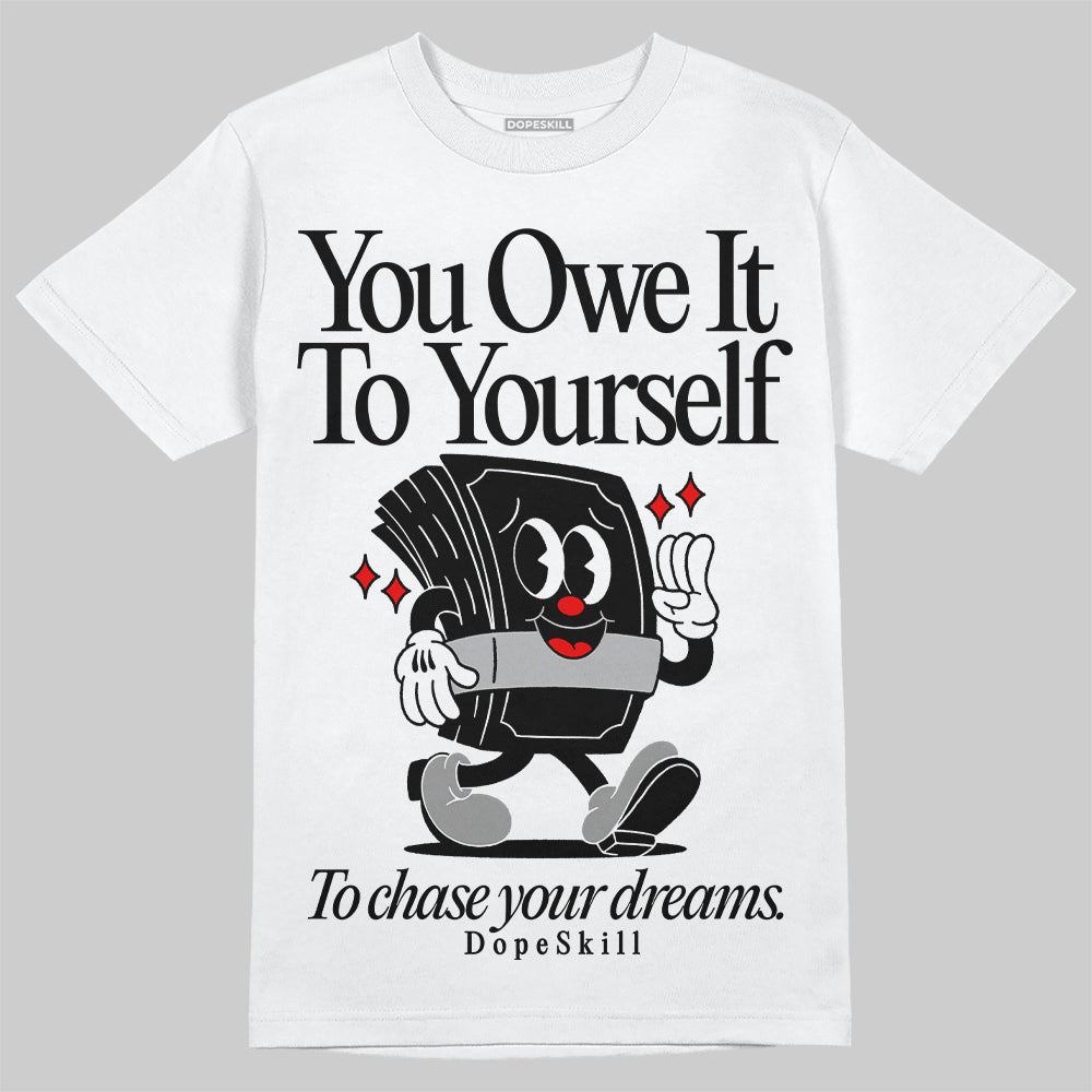 Dunk Panda White Black DopeSkill T-Shirt Owe It To Yourself Graphic