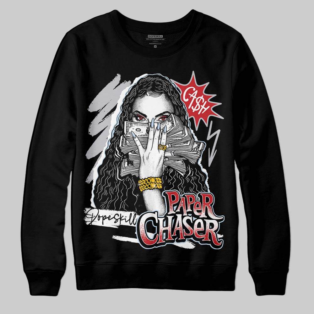 Black Metallic Reimagined 5s DopeSkill Sweatshirt NPC Graphic
