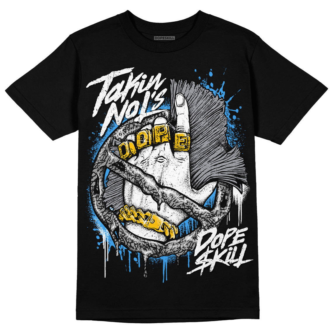Midnight Navy 3s DopeSkill T-Shirt Takin No L's Graphic