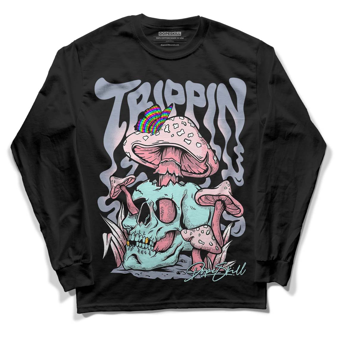 Easter 5s DopeSkill Long Sleeve T-Shirt Trippin Graphic
