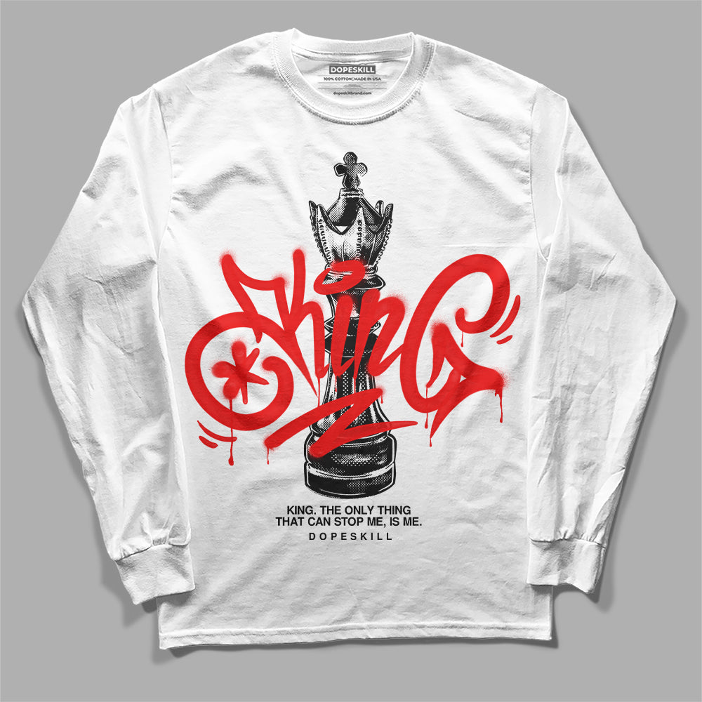 Dunk Low Panda White Black DopeSkill Long Sleeve T-Shirt King Chess Graphic