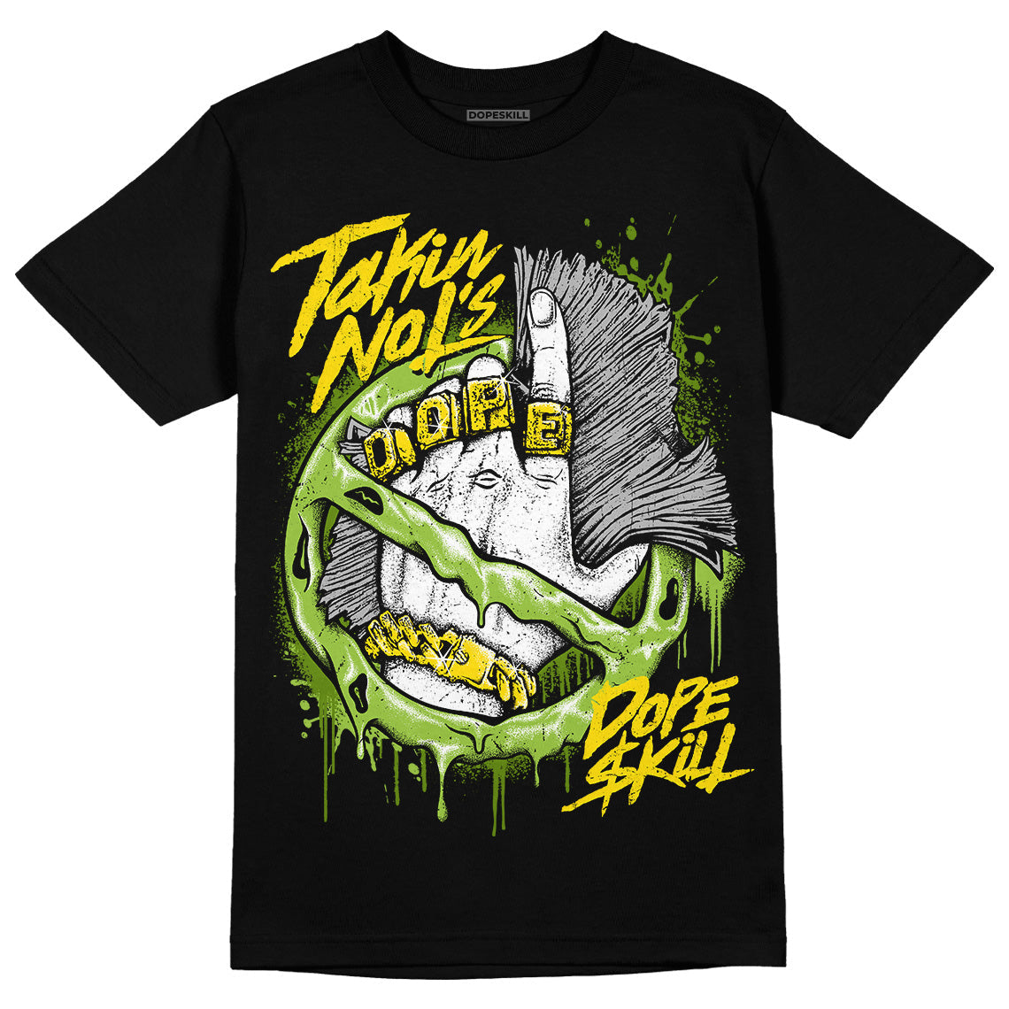Dunk Low 'Chlorophyll' DopeSkill T-Shirt Takin No L's Graphic