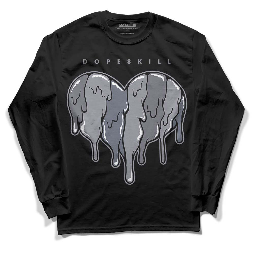 Stealth 14s DopeSkill Long Sleeve T-Shirt Slime Drip Heart Graphic