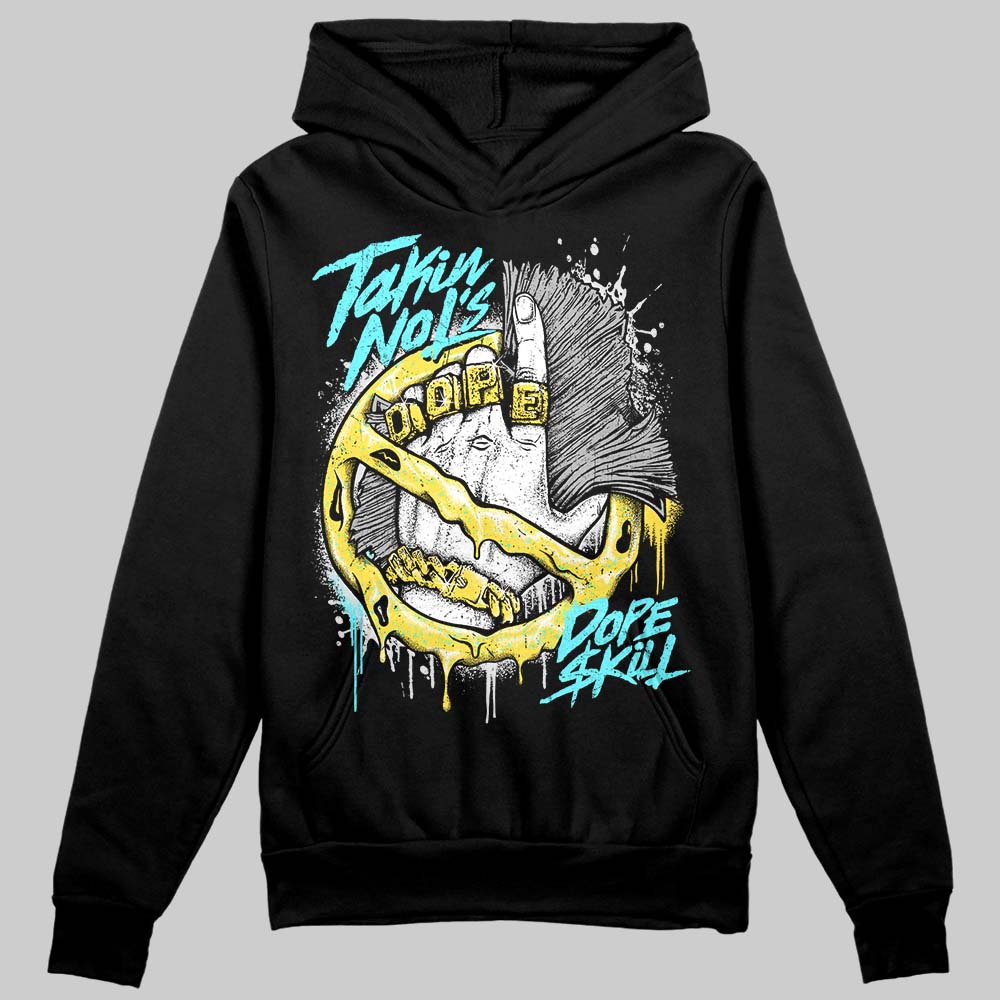 Aqua 5s DopeSkill Hoodie Sweatshirt Takin No L's Graphic