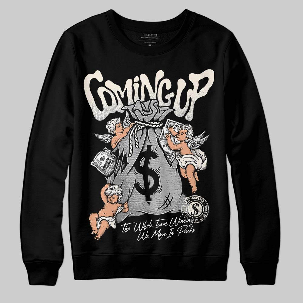 Off Noir 3s DopeSkill Sweatshirt Money Bag Coming Up Graphic
