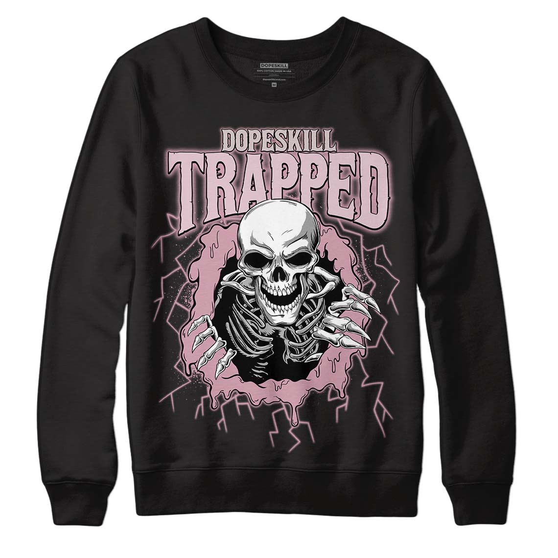 Dunk Low Teddy Bear Pink DopeSkill Sweatshirt Trapped Halloween Graphic