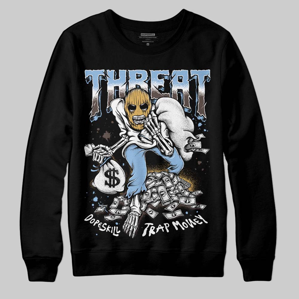 Handball Spezial Light Blue DopeSkill Sweatshirt Threat Graphic