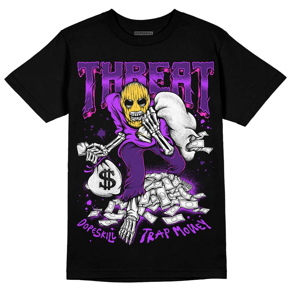 Field Purple 12s DopeSkill T-Shirt Threat Graphic