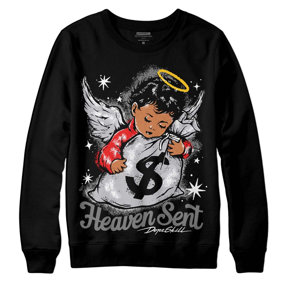 Grey Collection DopeSkill Sweatshirt Heaven Sent Graphic