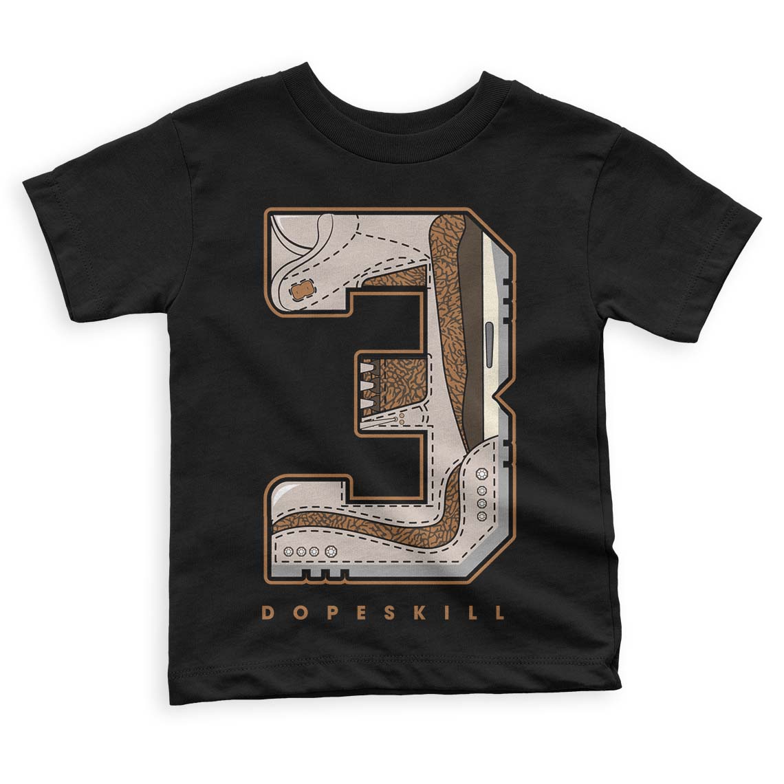 Palomino 3s DopeSkill Toddler Kids T-shirt No.3 Graphic
