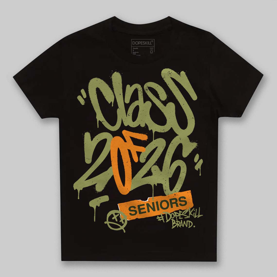 Olive Collection DopeSkill Toddler Kids T-shirt Class of 2026 Graphic