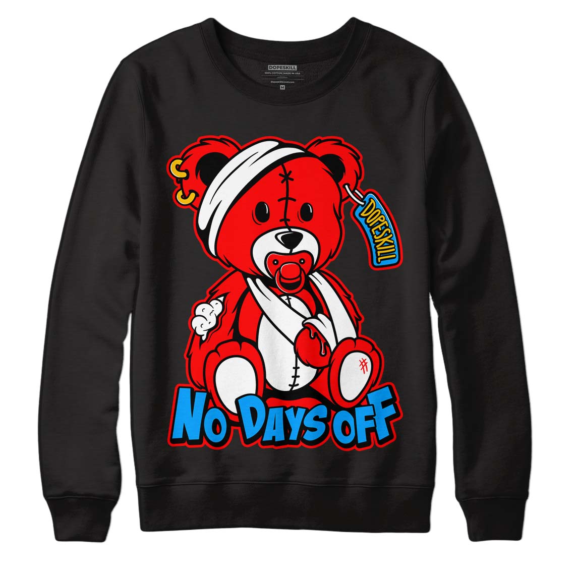 Fruity Pebbles Dunks DopeSkill Sweatshirt Hurt Bear Graphic