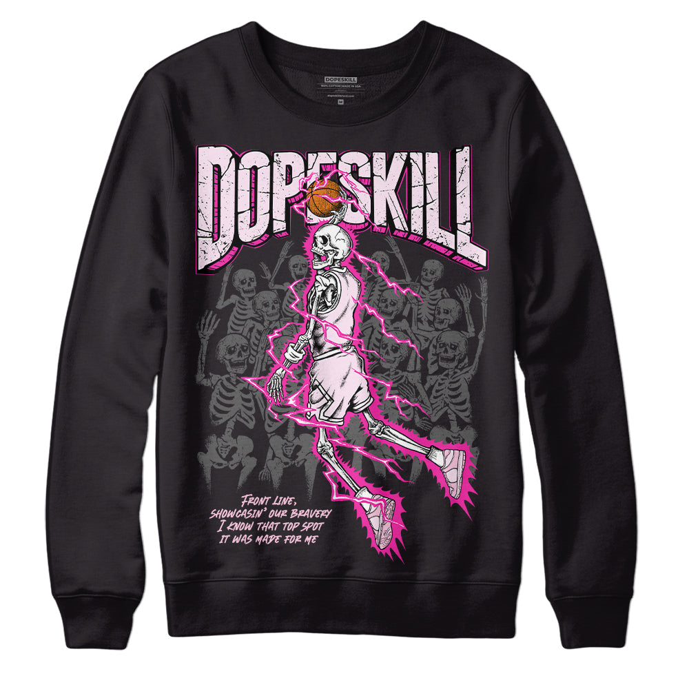 Triple Pink Dunk DopeSkill Sweatshirt Thunder Dunk Graphic