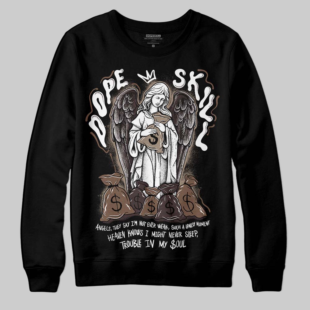 Baroque Brown 12s DopeSkill Sweatshirt Angels Graphic