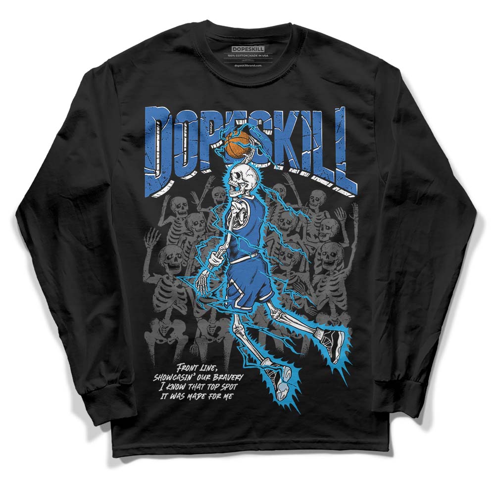 Space Jam 11s DopeSkill Long Sleeve T-Shirt Thunder Dunk Graphic