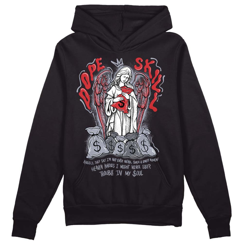 Bred Reimagined 4s DopeSkill Hoodie Sweatshirt Angels Graphic