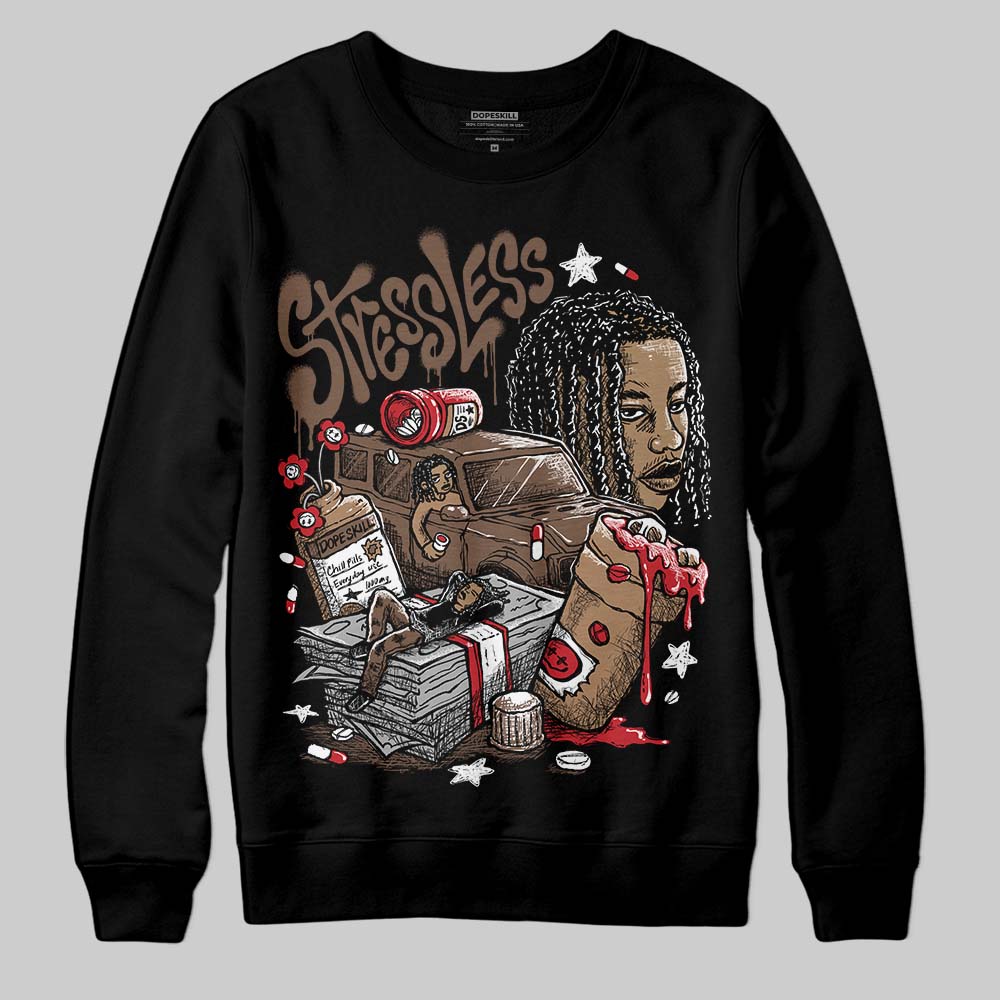 Olive 9s DopeSkill Sweatshirt Stressless Graphic