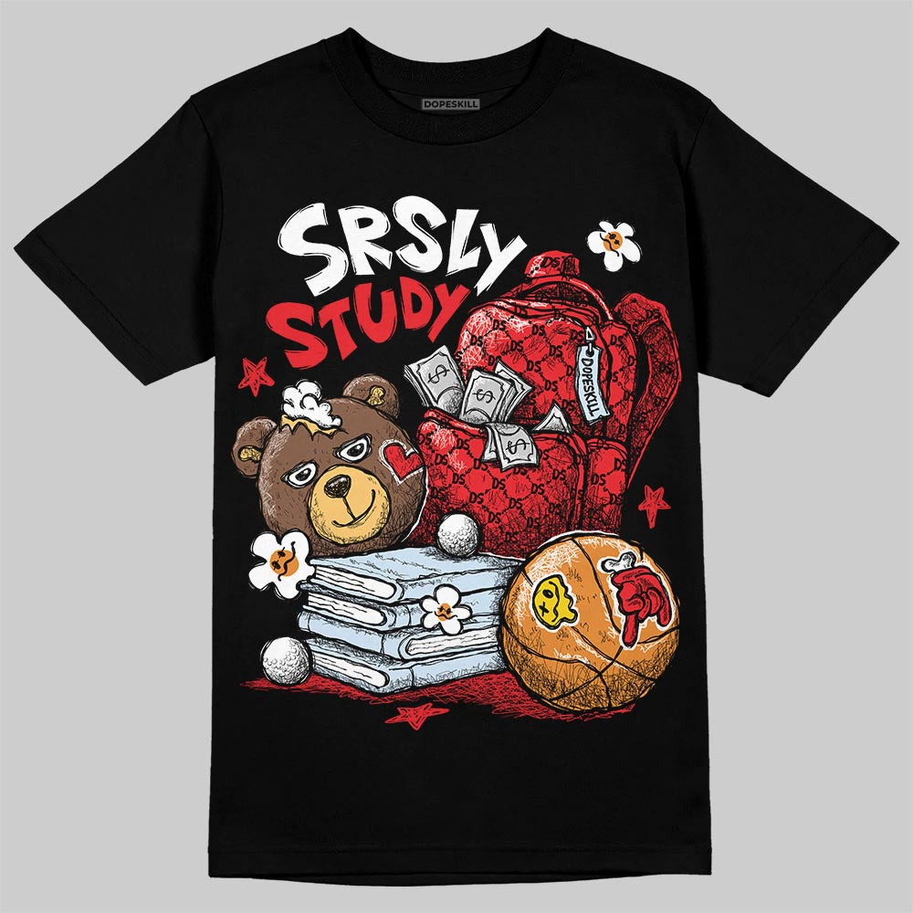 Cherry 11s DopeSkill T-Shirt SRSLY Study Graphic